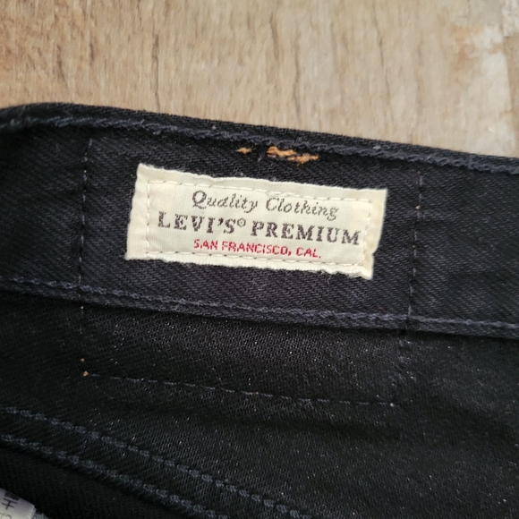 Levi's 501 Original Fit Black Sprout 25x28 - Picture 6 of 11